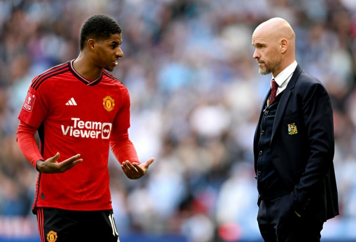 Xung đột với Ten Hag, Rashford đàm phán chuyện đi-ở cùng giới chủ MU