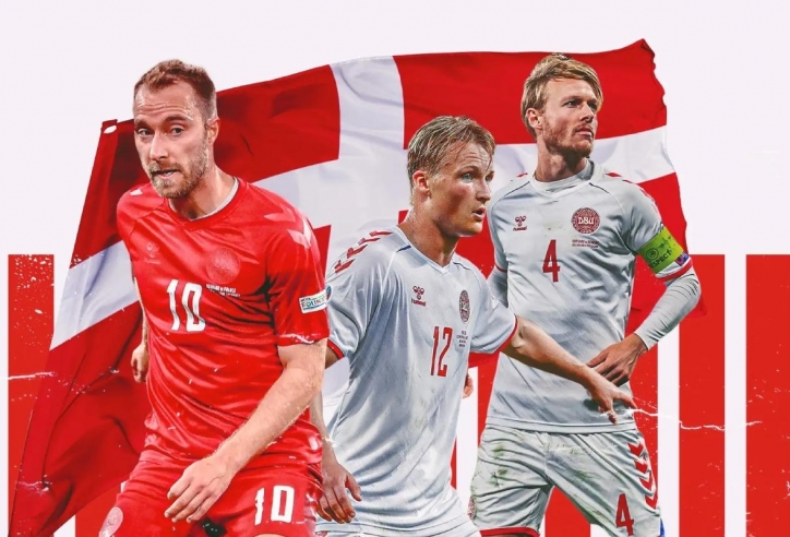 Đội hình ĐT Đan Mạch mạnh nhất dự Euro 2024: Chú lính chì bất khuất