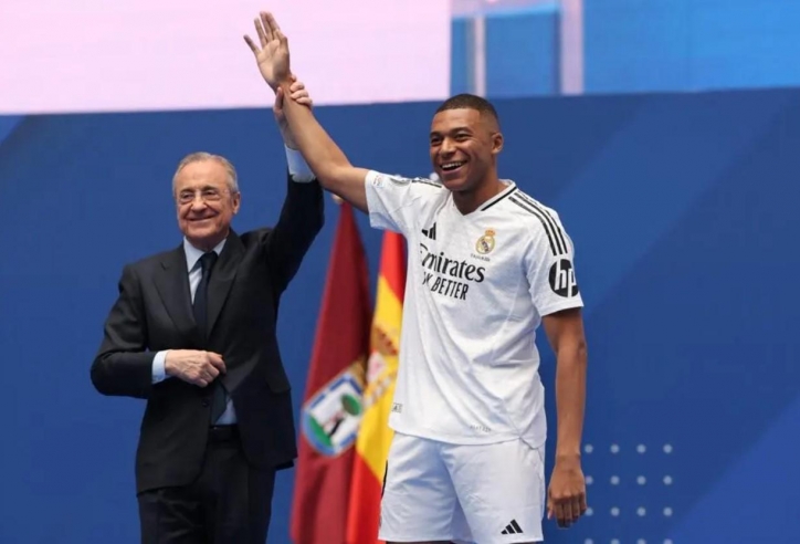 Kylian Mbappe lập kỷ lục hoành tráng ngày ra mắt Real