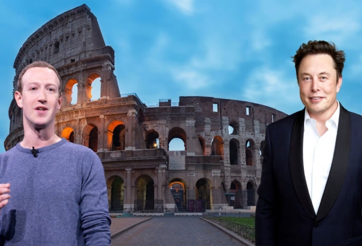 Trận đấu MMA giữa Mark Zuckerberg vs Elon Musk tại Đấu trường La Mã có thể gây bạo loạn