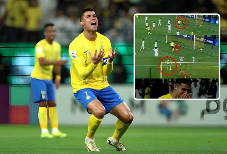 Ronaldo bỏ lỡ khó tin ở cự ly 3 mét