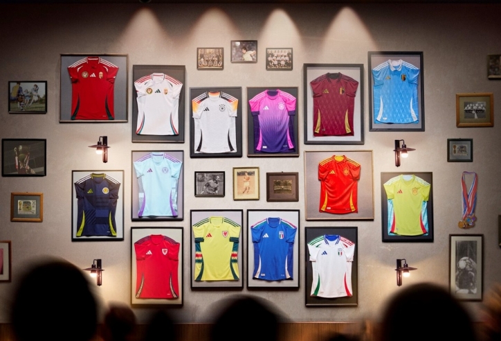 Adidas chính thức ra mắt trang phục thi đấu các đội tuyển tại Euro 2024