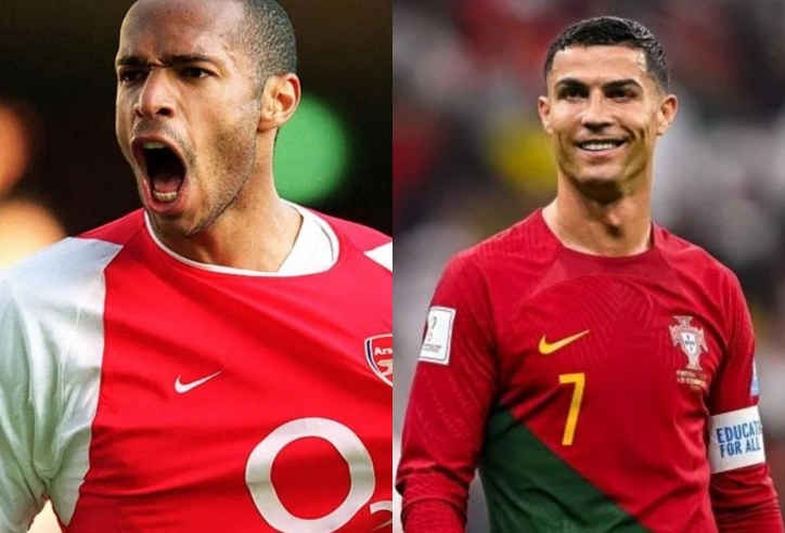 Thierry Henry hạ thấp Ronaldo