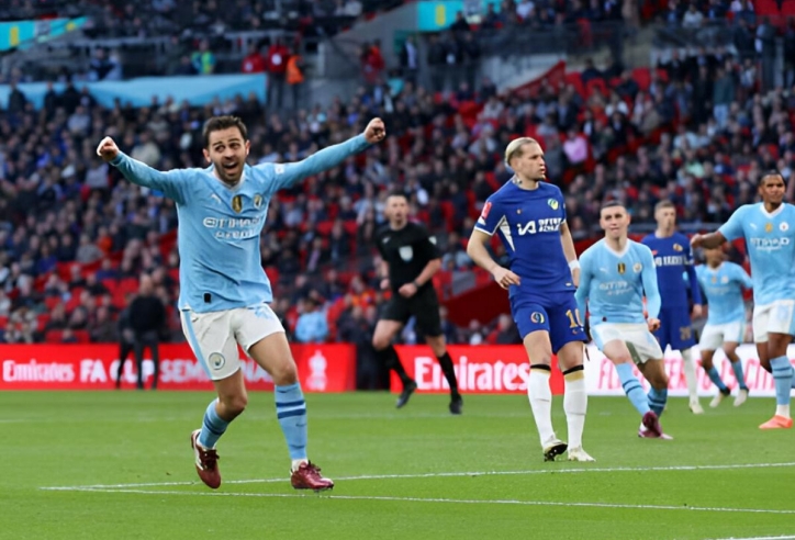 Silva tỏa sáng, Man City loại Chelsea tiến vào chung kết FA Cup