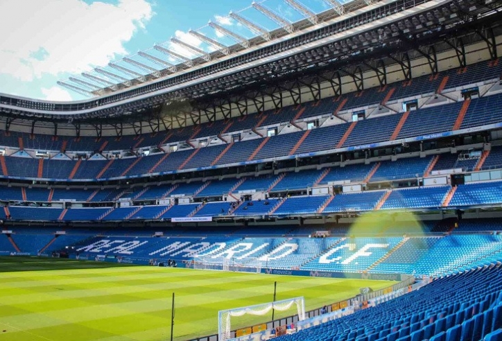 Choáng váng với cảnh tượng bên dưới sân nhà của Real Madrid