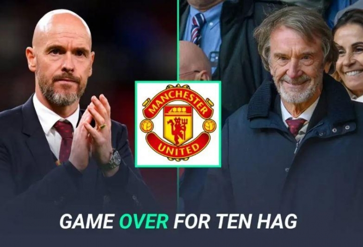 Nóng: Erik ten Hag sắp bị Man United sa thải