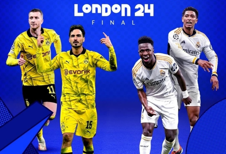 Real công bố đội hình mạnh nhất quyết đấu chung kết C1 với Dortmund