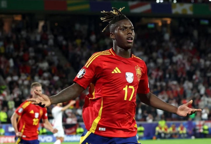 Nico Williams thiết lập kỷ lục phi thường tại Euro 2024