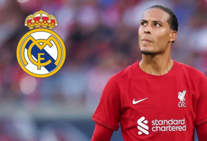 Real Madrid toan tính gì với Virgil van Dijk?