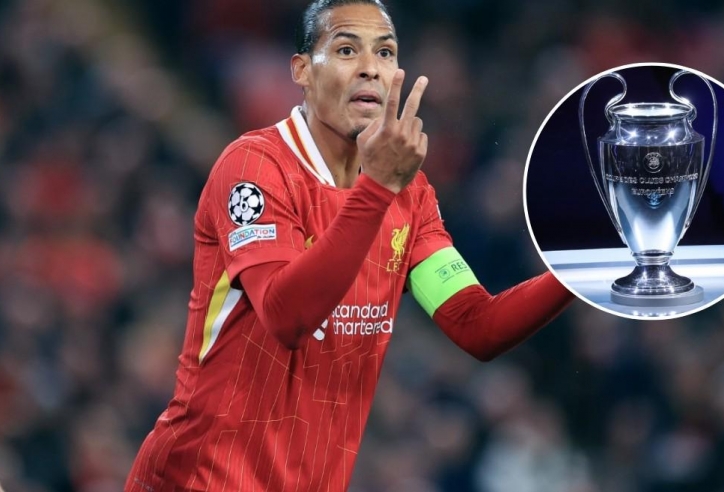 Van Dijk chốt luôn nhà vô địch Champions League 2025/26