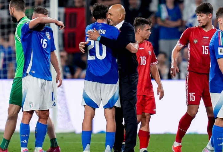 Tạm biệt Spalletti, Italia hạ gục Moldova dễ dàng tại vòng loại World Cup