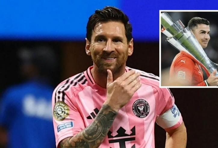 Lập siêu phẩm đá phạt, Messi lại phát biểu gây bão về Ronaldo