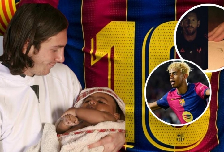 Lamine Yamal nhận thư đặc biệt từ Messi trước ngày nhận áo số 10
