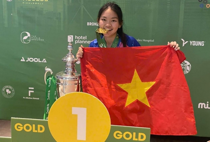 Pickleball Việt Nam có nhà vô địch thế giới