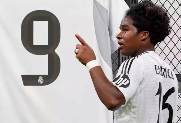 Mặc số 9 của Ronaldo và Mbappe ở Real, không vui đâu Endrick