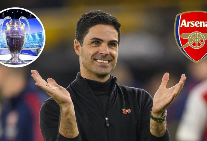Arsenal đón cú hích lớn tại Champions League