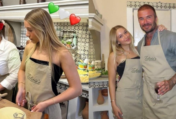 Con gái út nhà Beckham khoe nhan sắc rạng ngời, gây sốt với góc nghiêng 'thần thánh'