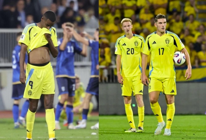 Song sát Isak - Gyokeres 'tịt ngòi', Thụy Điển nguy cơ tạm biệt World Cup 2026
