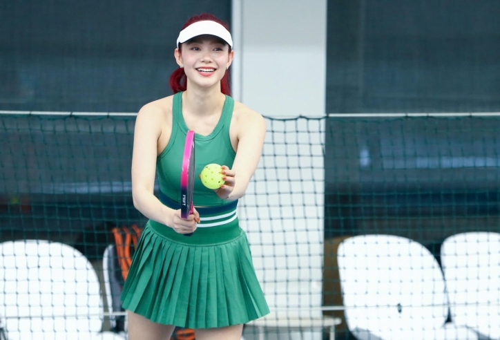 Minh Hằng mê pickleball, chồng đại gia xây hẳn 12 sân để chiều vợ