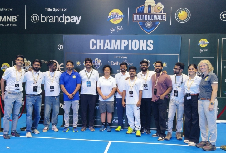 Cú huých lịch sử đưa pickleball Ấn Độ lên bản đồ thể thao châu lục