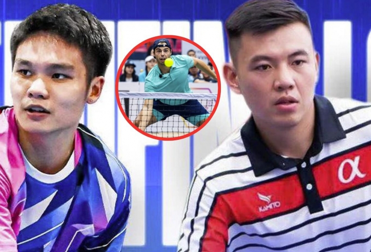 Lý Hoàng Nam, Trịnh Linh Giang so tài tay vợt pickleball số 1 thế giới
