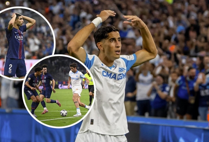 PSG thua sốc Marseille, mất ngôi đầu Ligue 1 ngày nhận giải QBV