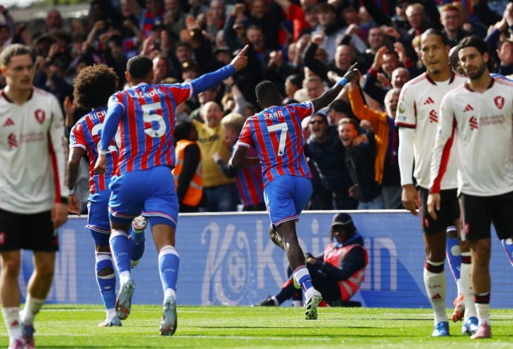 Trực tiếp Crystal Palace 1-0 Liverpool: Liverpool tấn công tìm bàn