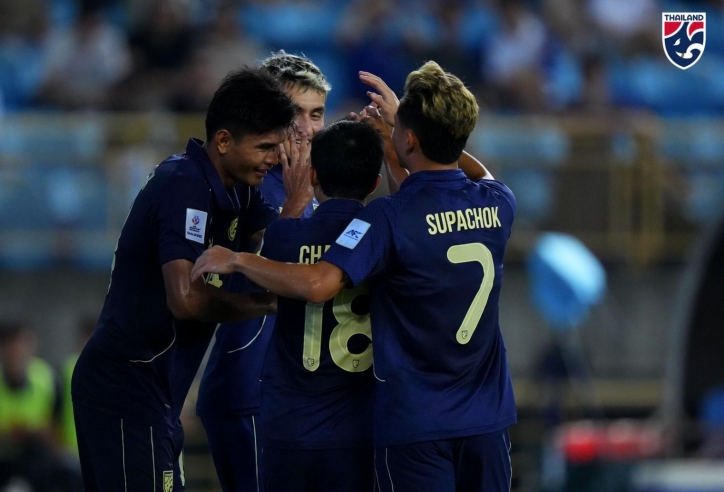 Teerasak chói sáng, Thái Lan thắng đậm Đài Loan tại vòng loại Asian Cup 2027