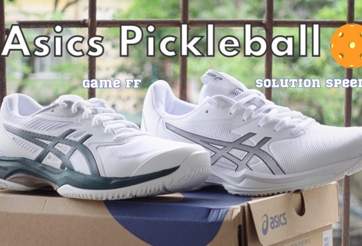 Giày pickleball ASICS Game FF: Nhẹ, thoáng và hỗ trợ tuyệt vời cho mọi cú bật nhảy
