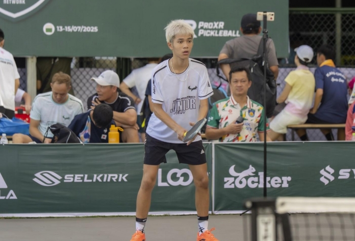 Tay vợt nhí Việt Nam gây chấn động Pickleball thế giới với tấm huy chương Bạc U14