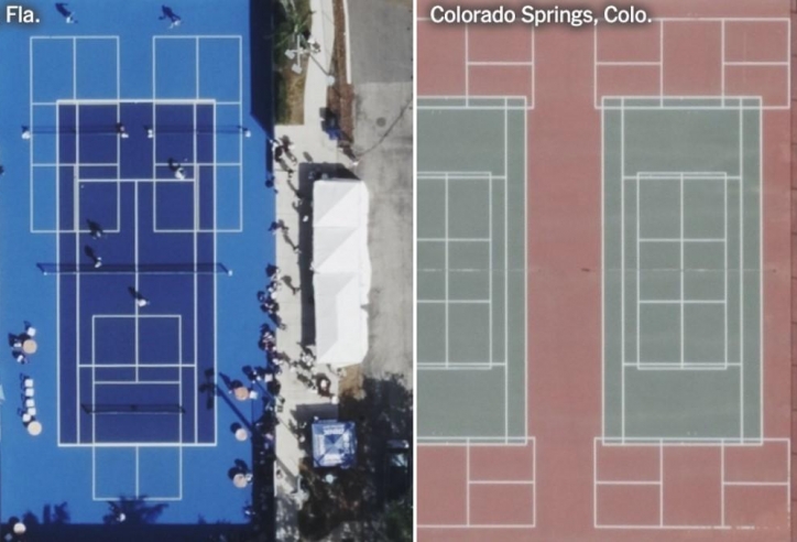 Pickleball bùng nổ toàn cầu, sân tennis bị “xóa sổ” hàng loạt