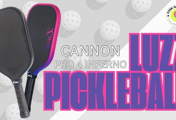 Review vợt Pickleball Luzz Pro 4 Inferno: Sức mạnh bùng nổ, độ ổn định cao