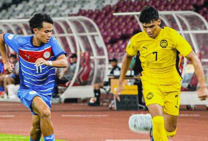 Trực tiếp U22 Philippines 0-0 U22 Malaysia: Đôi công hấp dẫn từ đầu