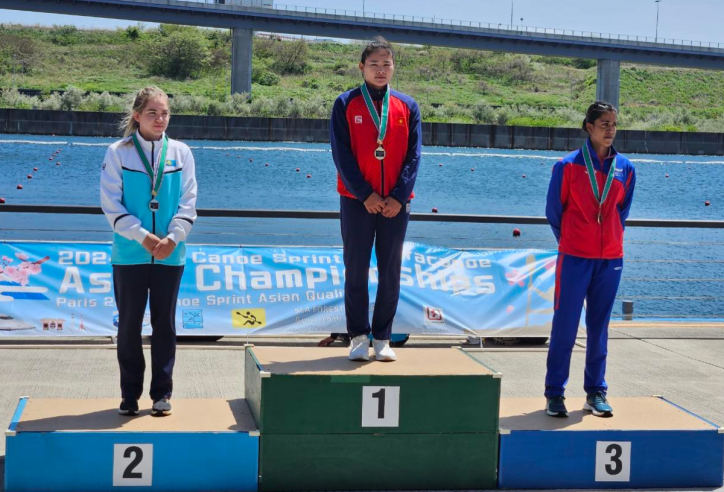 Tay chèo Diệp Thị Hương giành HCV giải vô địch Châu Á 2024