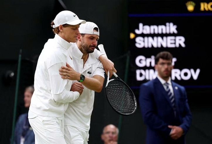 Sinner thất vọng dù giành vé vào tứ kết Wimbledon