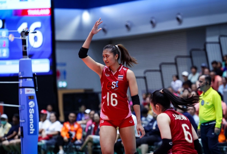 Thái Lan vất vả 'vượt ải' Philippines tại chặng 2 SEA V.League 2025