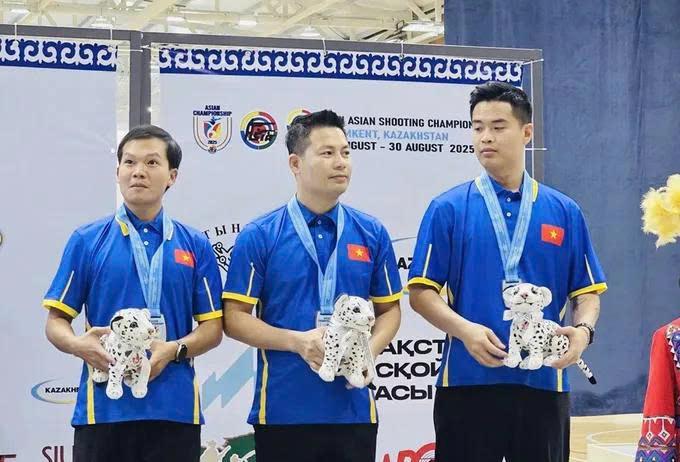 Bắn súng Việt Nam có thêm huy chương tại giải vô địch Châu Á