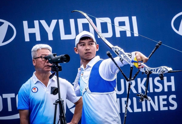 Lê Quốc Phong dừng bước tại giải vô địch bắn cung châu Á 2025