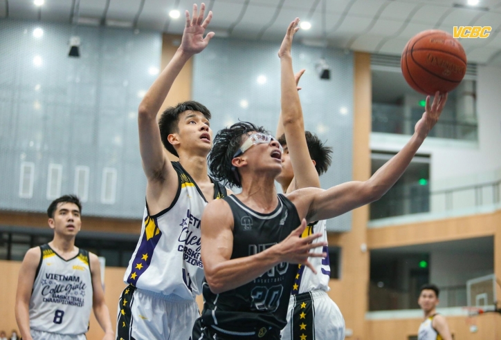 Giải bóng rổ sinh viên Việt Nam trở lại, giới trẻ háo hức cùng trái bóng cam