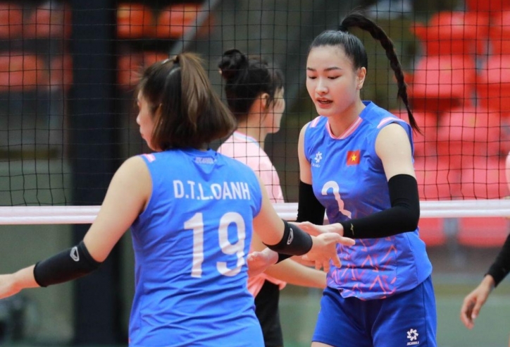 ĐT bóng chuyền nữ Việt Nam thắng áp đảo trận thứ hai liên tiếp tại SEA Games 33