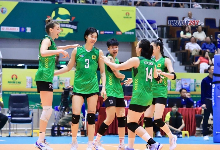 Thanh Thúy rực sáng, VTV Bình Điền Long An thắng trận thứ 3 liên tiếp