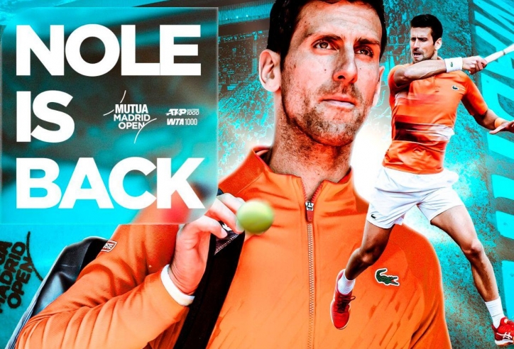 Lịch thi đấu, kết quả tennis Madrid Open 2025 mới nhất