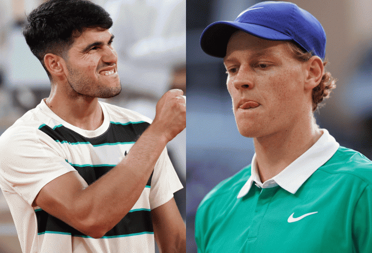 Trực tiếp tennis Carlos Alcaraz vs Jannik Sinner, 20h00 hôm nay 8/6