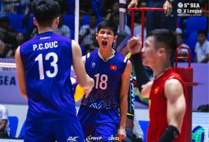 Trực tiếp bóng chuyền nam Việt Nam 1-1 Indonesia: Diễn biến hấp dẫn