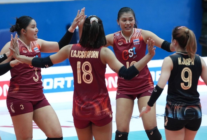 Trực tiếp bóng chuyền nữ Thái Lan vs Philippines, 17h00 hôm nay 1/8