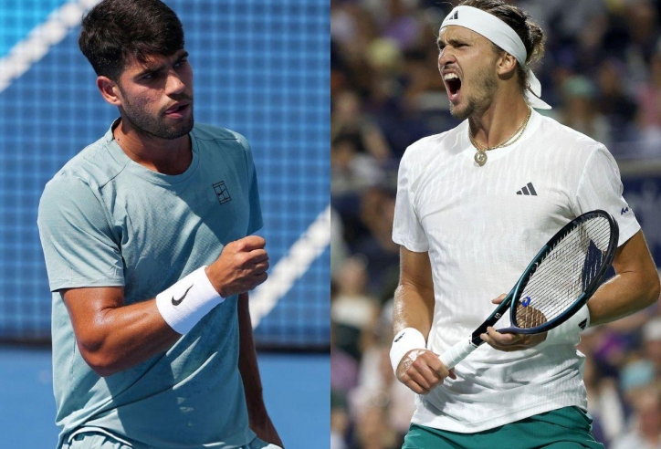 Trực tiếp tennis Carlos Alcaraz 0-0 Alexander Zverev: Carlitos vượt lên