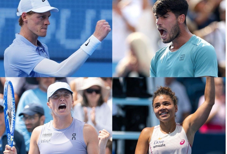 Xác định cặp trận chung kết Cincinnati Open 2025