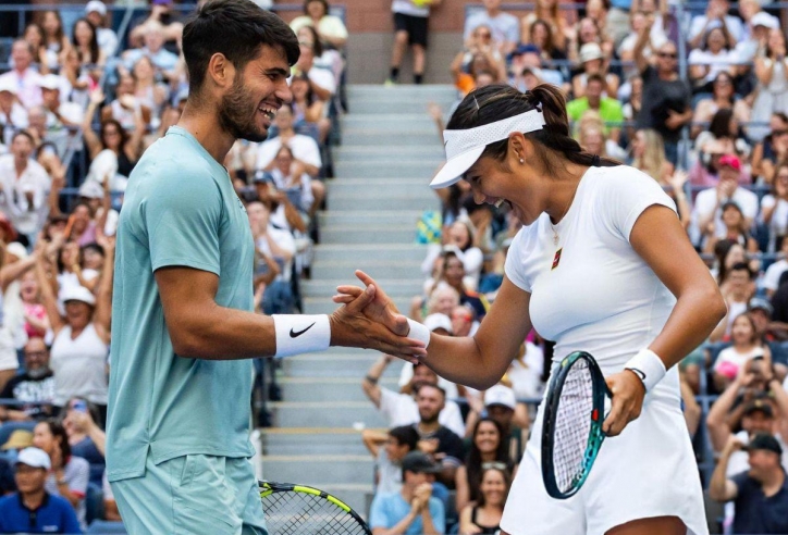 Alcaraz cùng bạn gái tin đồn sớm dừng bước ở US Open