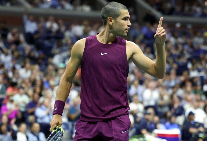 Kết quả tennis 28/8: Alcaraz thắng đậm đồng hương của Sinner