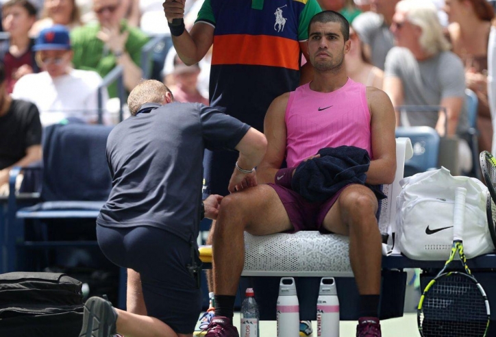Alcaraz cập nhật tình hình chấn thương ở US Open 2025